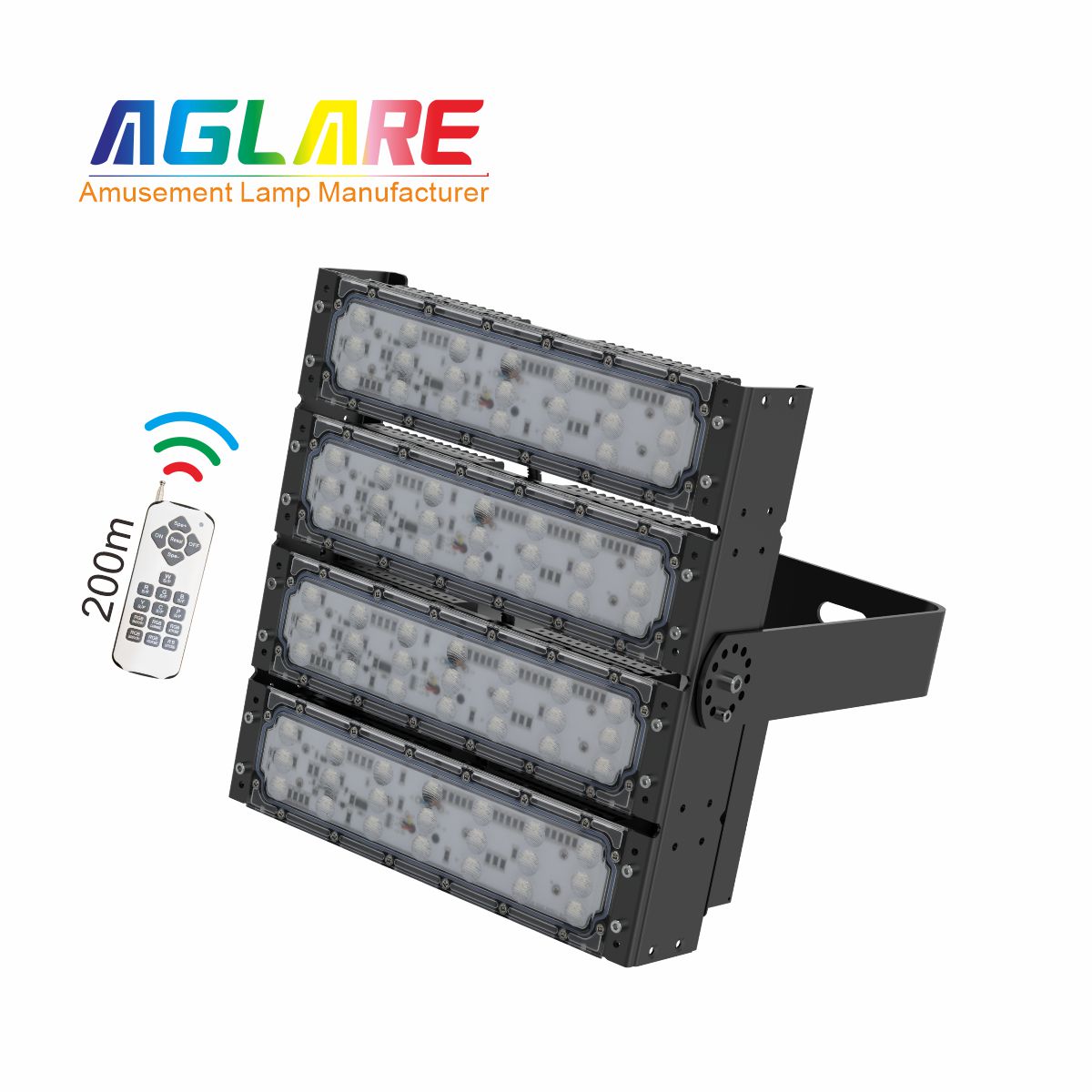 200W RGB彩色投光灯,变色户表射灯带？仄