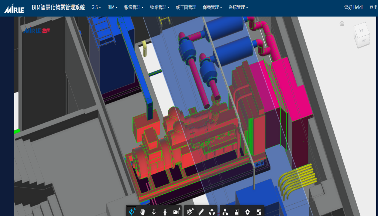 3D BIM总务治理系统1