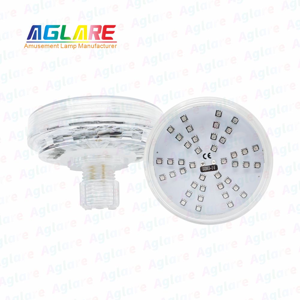 80mm RGB自动LED灯1-16旋转成效的游乐设施- AC24V， 48led